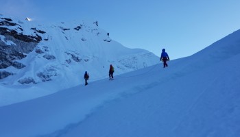 Mera and Island Peak Climbing via Amphu Laptsa Pass - 27 Days